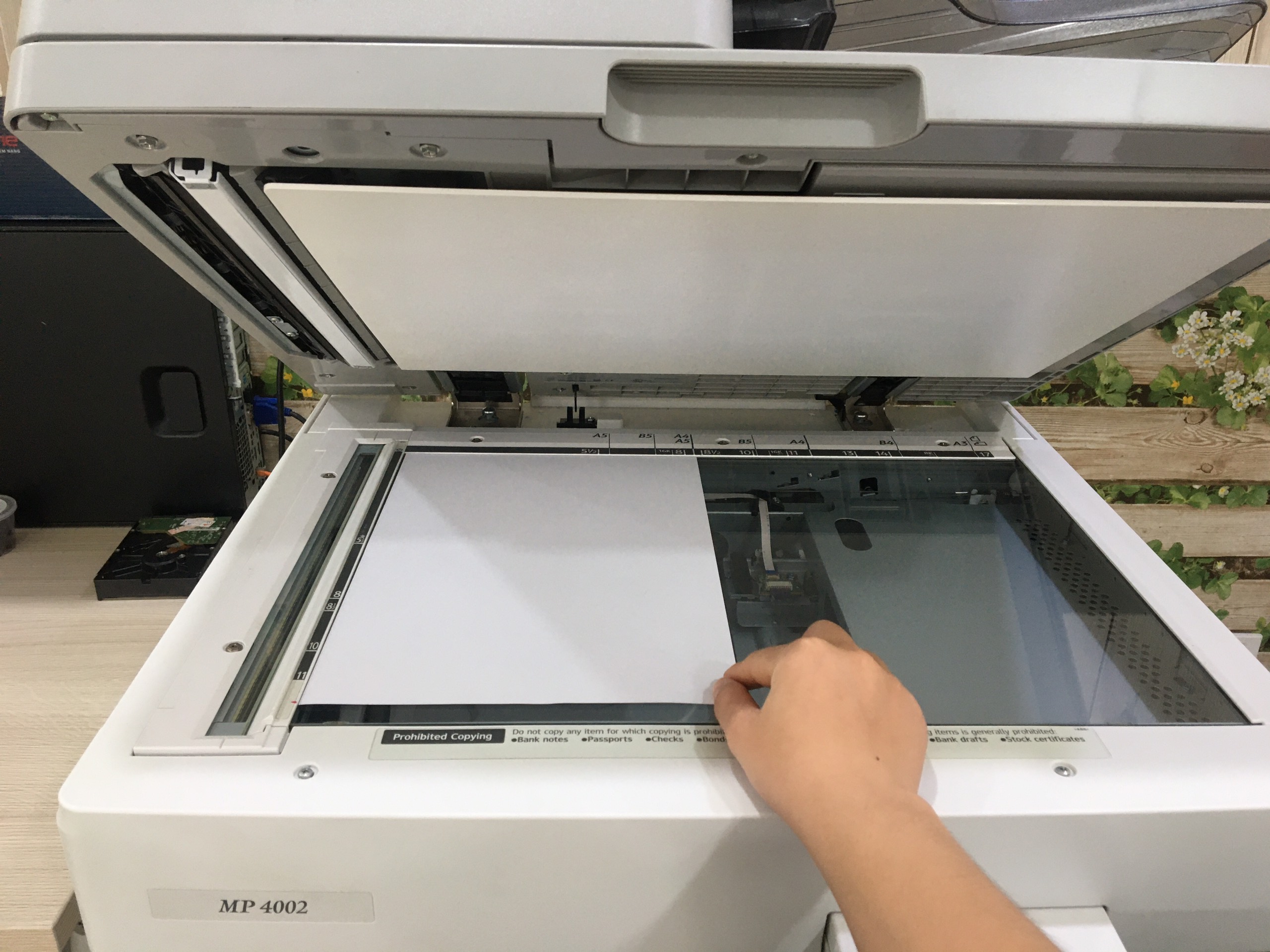 Scan trực tiếp trên máy